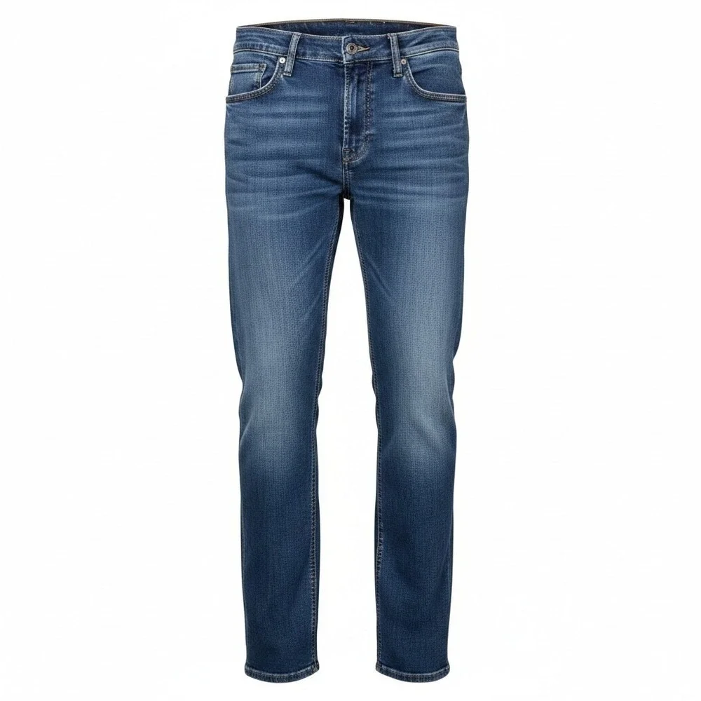 BKE Jake Jeans Mens 32x30 Blue Straight Leg Medium Wash Stretch Denim